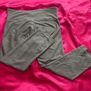 Lululemon Gray Capri Leggings